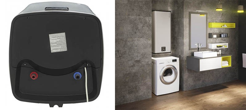 Бойлер Atlantic Steatite Cube WI-FI в интерьере