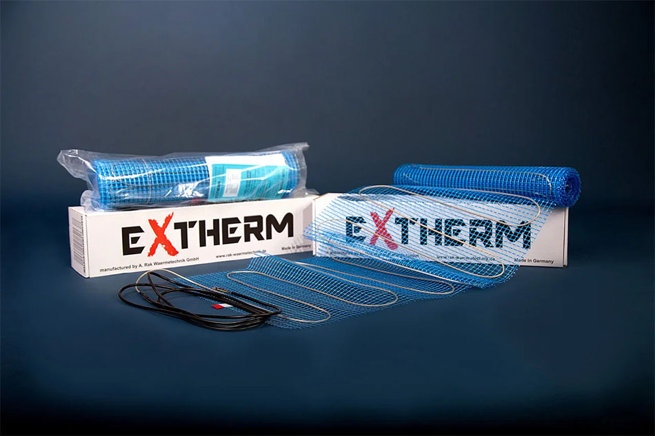 Нагревательный мат одножильный Extherm ETL